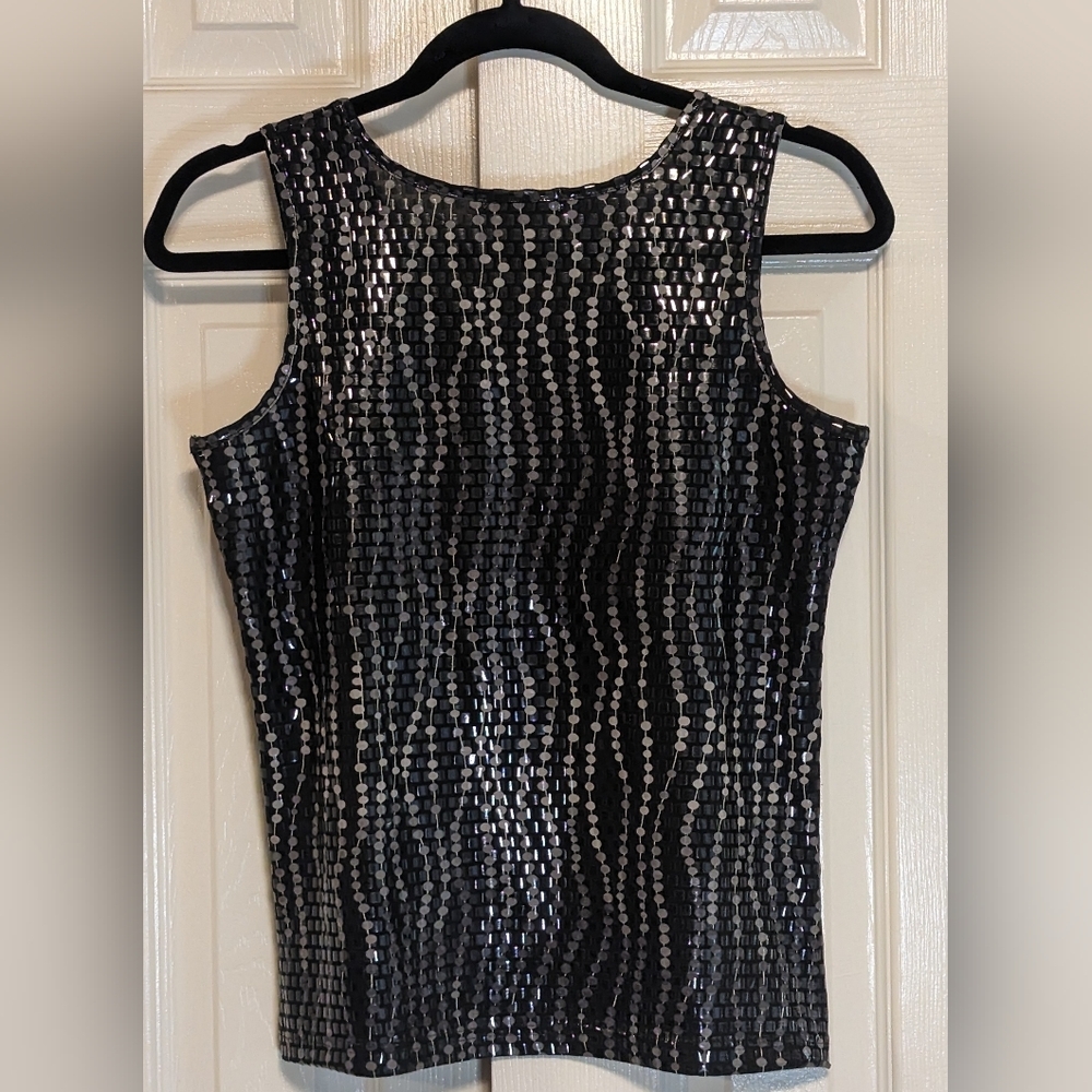 Erin London 2pc tank w/ matching jacket - Picture 3 of 11